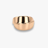 Modern Overlap Statement Gold Ring