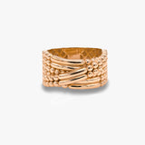 Gold Wide Statement Ring