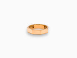 Gold Hexagon Band Ring