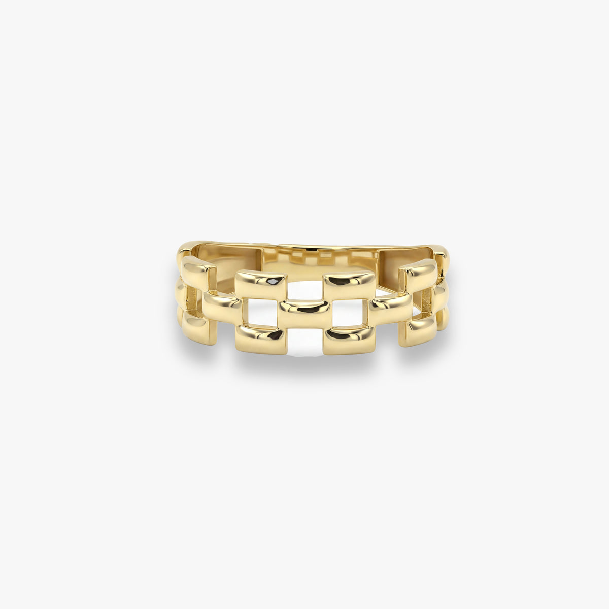 Gold Slim Band Ring