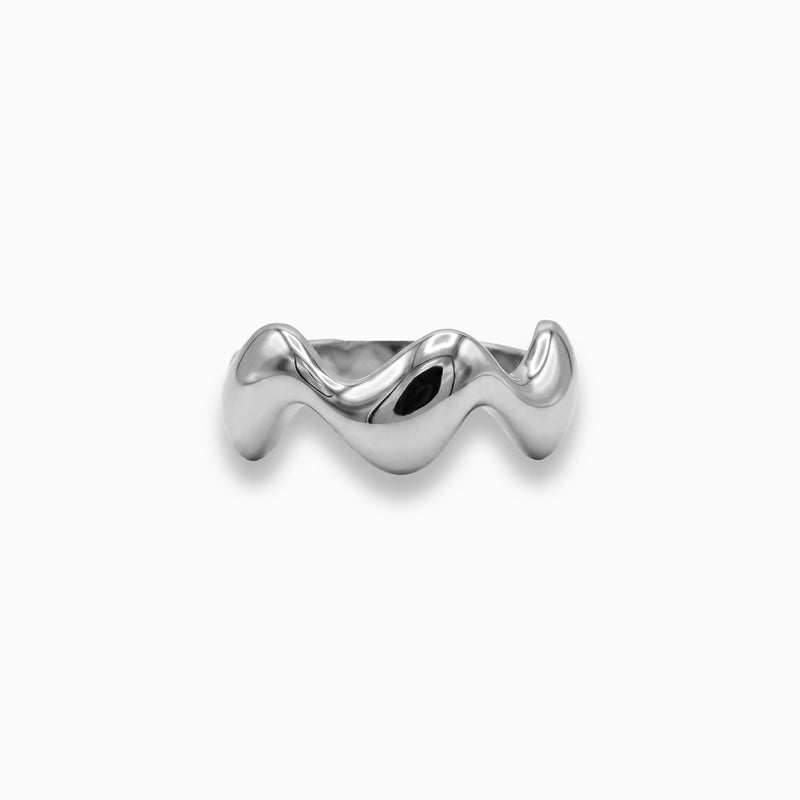 Gold Wave Ring
