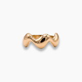 Gold Wave Ring