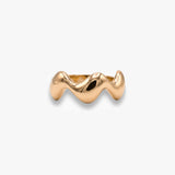 Gold Wave Ring