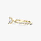 Cushion Cut Solitaire Engagement Ring