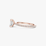 Emerald Cut Solitaire Ring