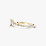 Emerald Cut Solitaire Ring