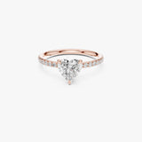 Heart Cut Diamond Engagement Ring