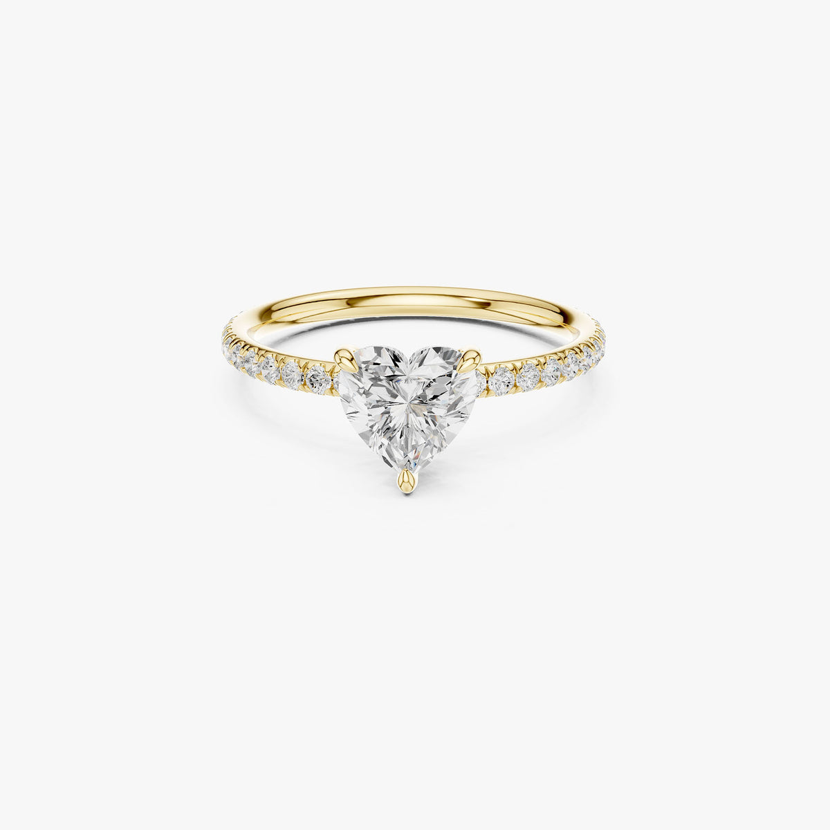 Heart Cut Diamond Engagement Ring