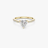 Heart Cut Diamond Engagement Ring