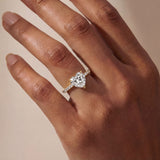 Heart Cut Diamond Engagement Ring