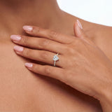 Heart Cut Diamond Engagement Ring