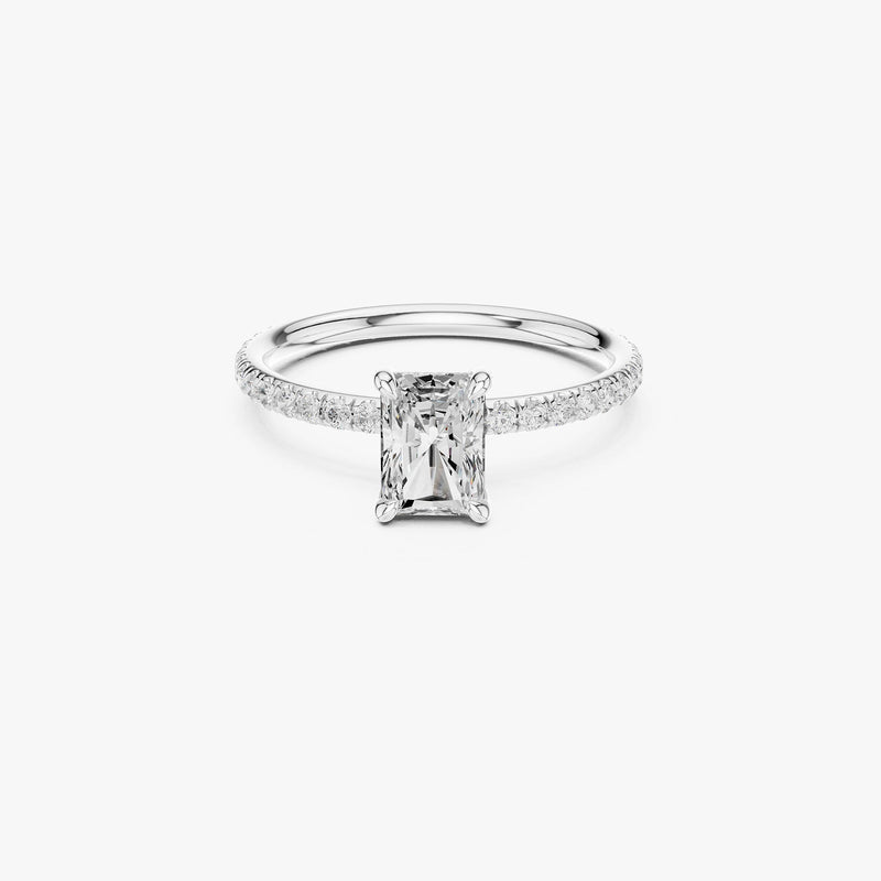 Radiant Cut Engagement Ring