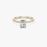 Radiant Cut Engagement Ring