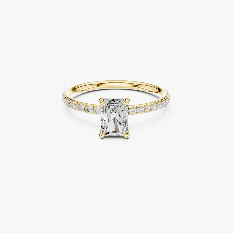 Radiant Cut Engagement Ring