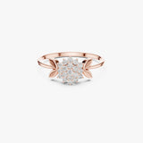 Floral Diamond Ring