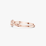 Gold Infinity Diamond Ring