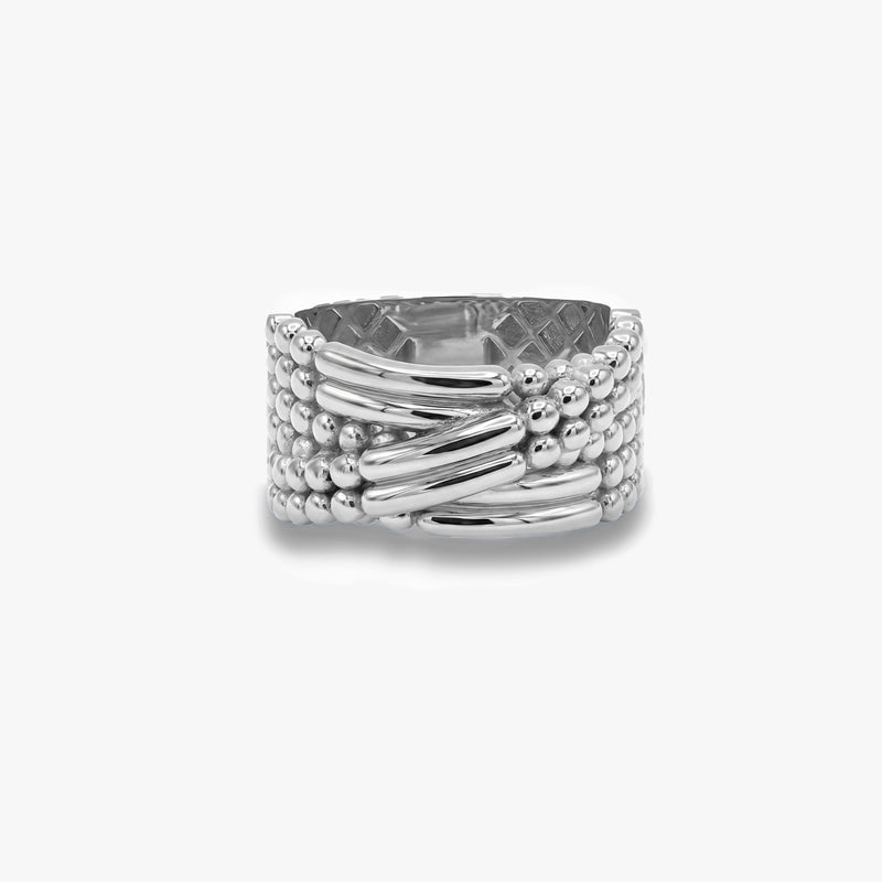 Gold Wide Statement Ring