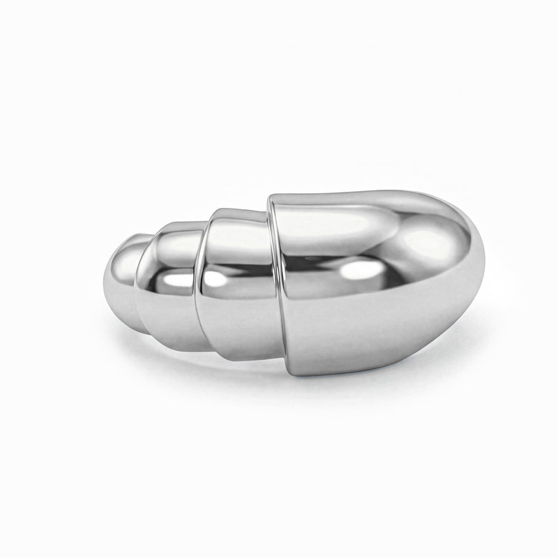 Gold Modern Dome Ring