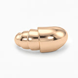 Gold Modern Dome Ring