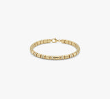 Solid Gold Bracelet with Diamond