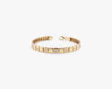 Solid Gold Diamond Link Bracelet