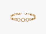 Diamond Statement Link Bracelet