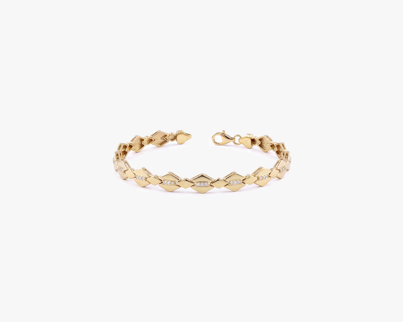Diamond Bracelet in Gold