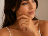 Petite Diamond Ring in Gold