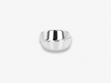Modern Overlap Statement Gold Ring