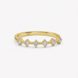 Petite Diamond Ring in Gold