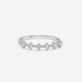 Petite Diamond Ring in Gold