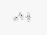 Vintage Inspired Diamond Stud Earrings