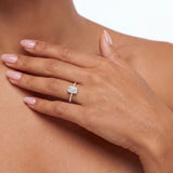 Emerald Cut Solitaire Ring