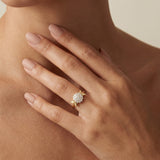 Floral Diamond Ring