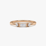 Baguette Diamond Trilogy Ring