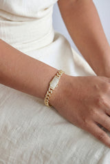 Solid Gold Pavé Miami Cuban Bracelet with Diamond Clasp – 9mm