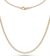 Gold Rolo Belcher Chain