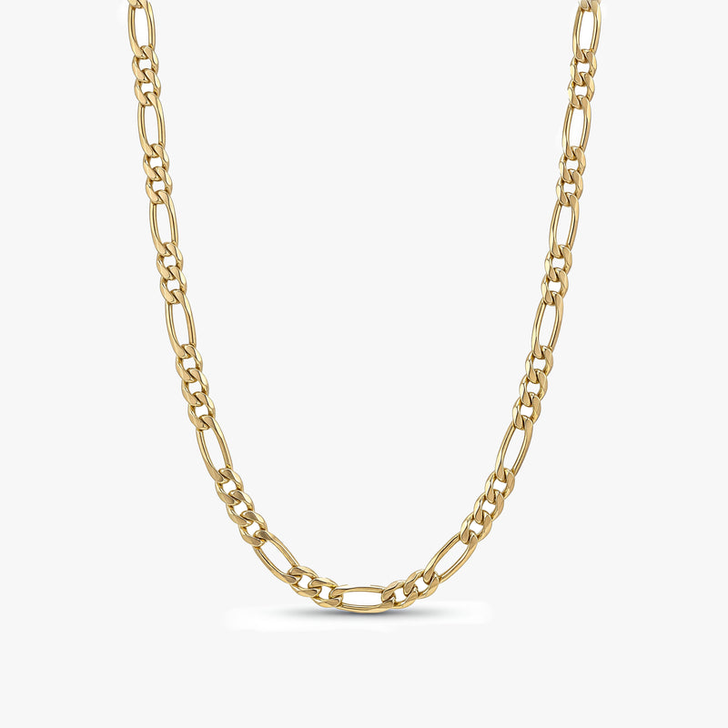 Gold Figaro Chain Necklace
