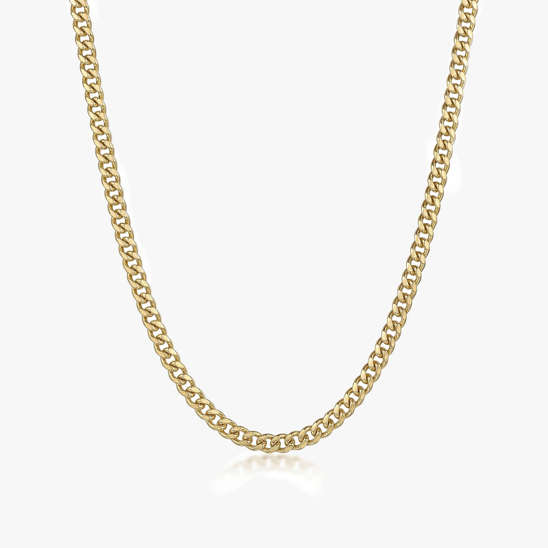 Gold Cuban Curb Chain