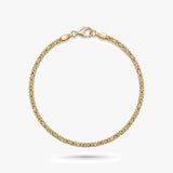 Solid Gold King Chain Bracelet