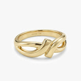 Gold Infinity Ring