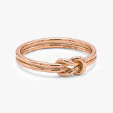 Solid Gold Knot Ring