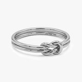 Solid Gold Knot Ring