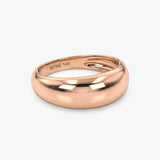 Solid Gold Classic Dome Ring