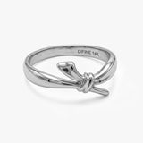 Gold Bow Ring