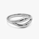 Solid Gold Twist Ring