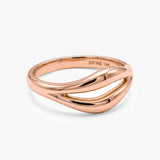 Solid Gold Twist Ring
