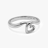 Gold Heart Ring