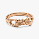Gold Bow Ring