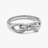 Gold Bow Ring